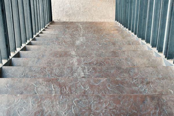 Cost of Concrete Stair Stamping in Waco